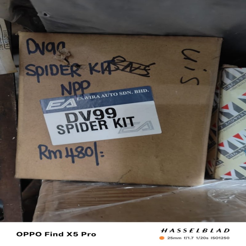 DV99 SPIDER KITS- 1 SETS